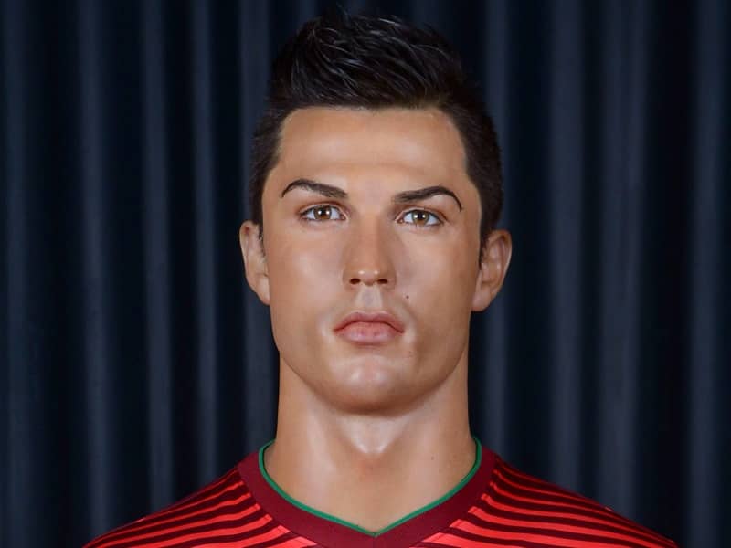 figura de cera cristiano ronaldo