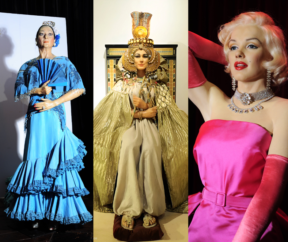 Mujeres ilustres en el Museo de Cera de Madrid