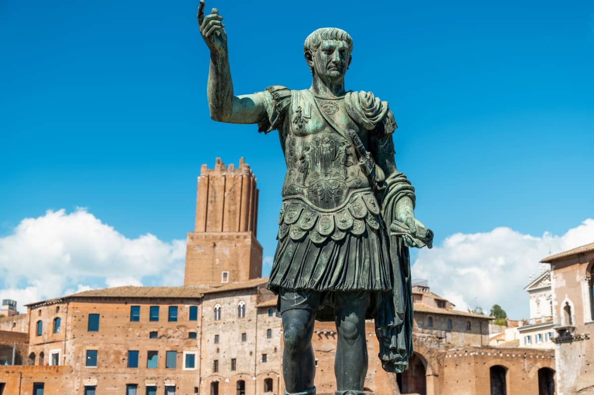emperadores romanos en el Museo de Cera