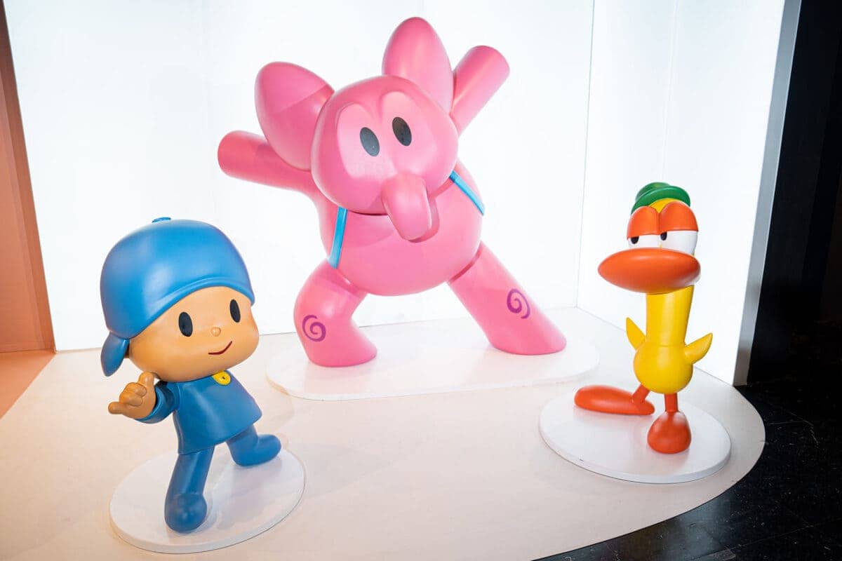 personajes infantiles en el Museo de Cera de Madrid