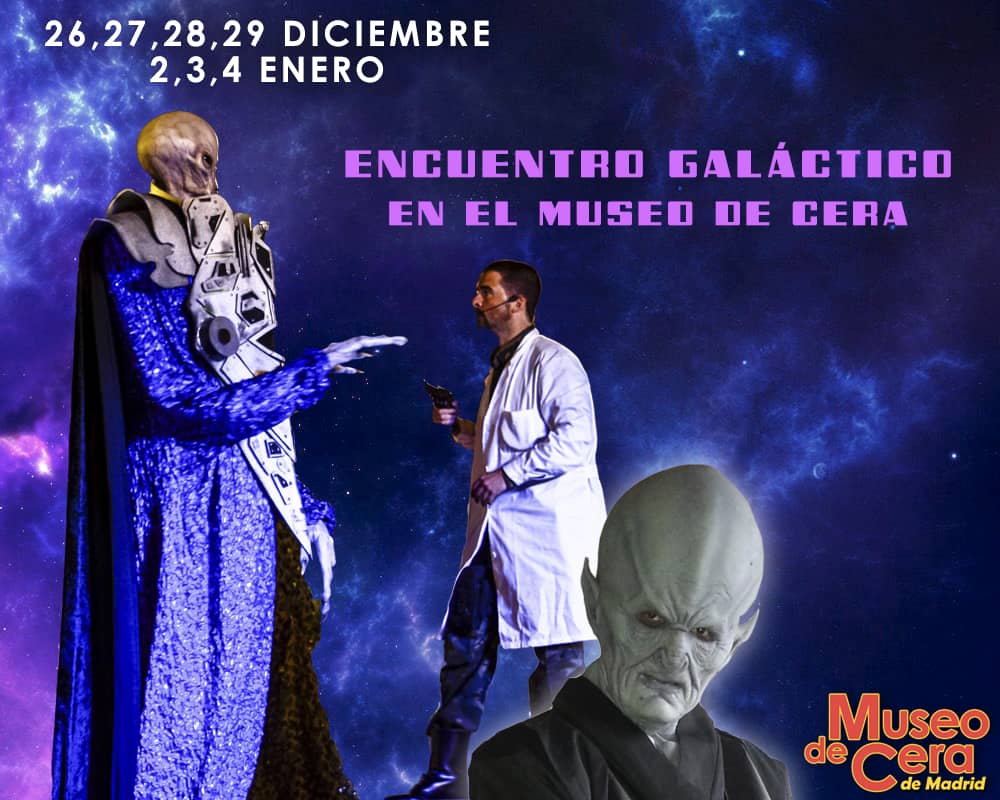 encuentro galactico museo de cera