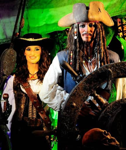 figuras de cera de piratas del caribe Museo de Cera de Madrid