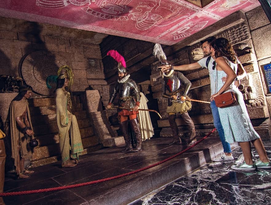 recreaciones históricas del Museo de Cera