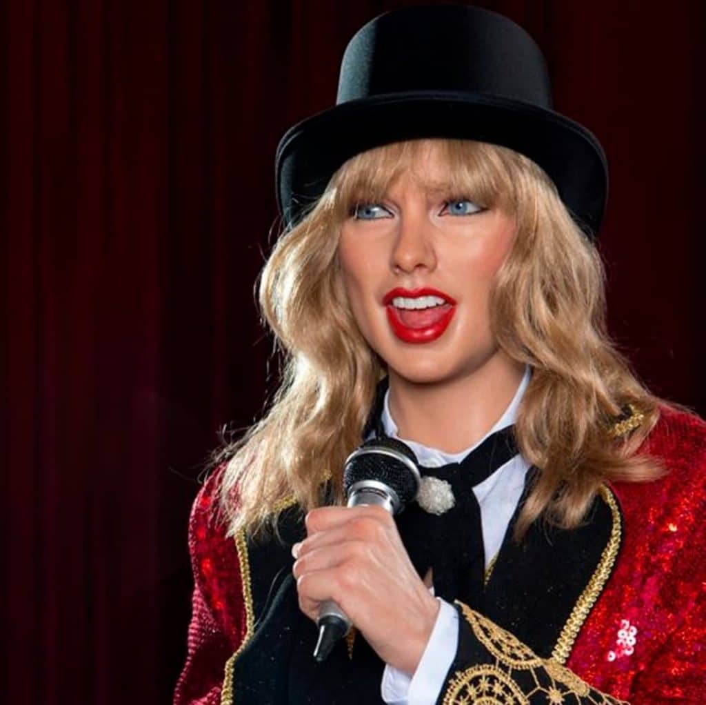 figura de cera de Taylor Swift