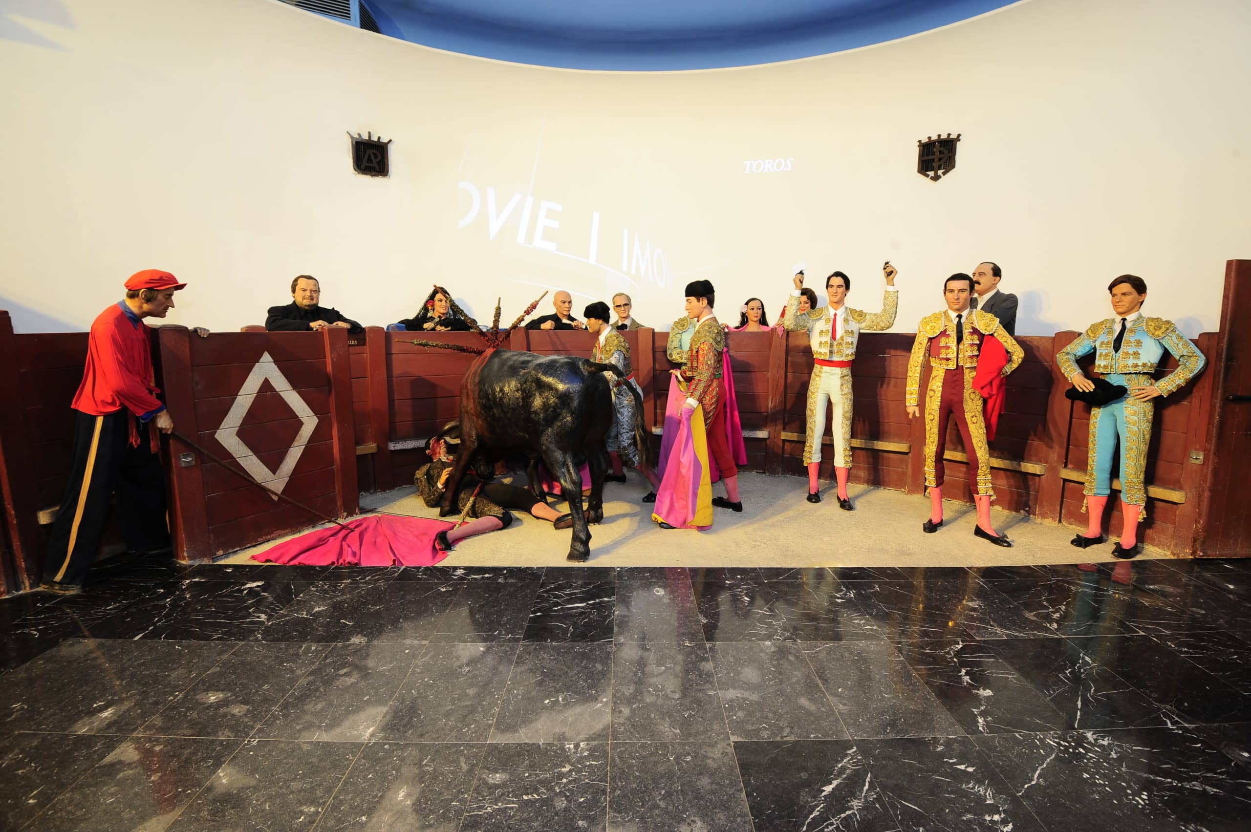 toros en el Museo de Cera