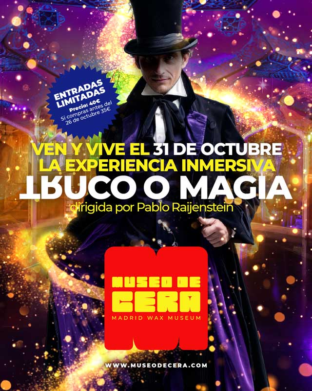 Entradas espectáculo Truco o Magia
